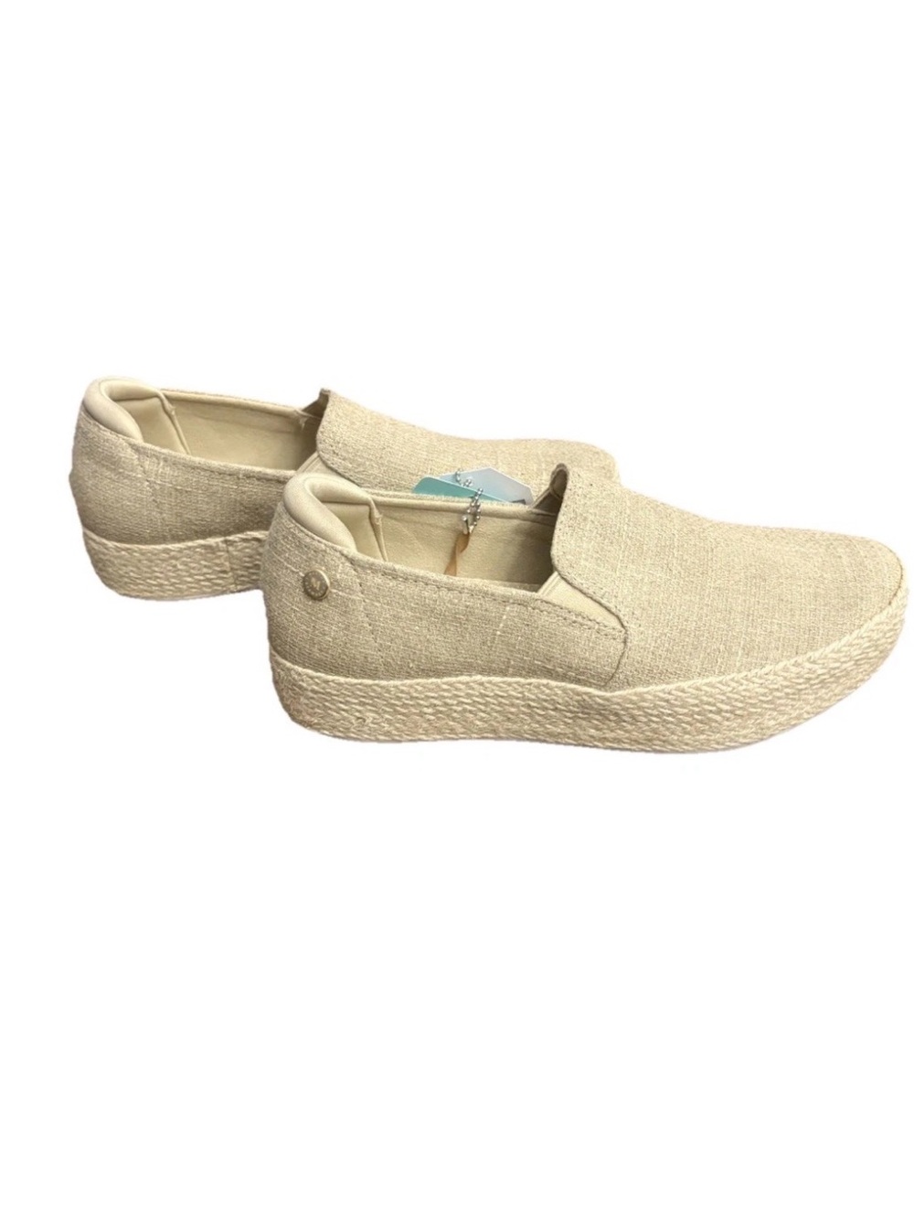 Skechers BOBS Martha Stewart Slip On Shoes Women’s Size 8 Beige